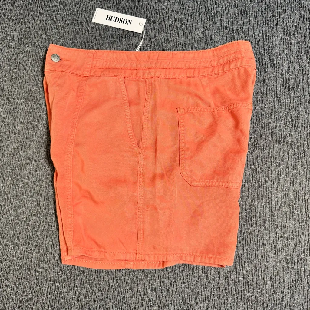 Hudson Jeans Pieced Waist Denim Shorts - Image 3