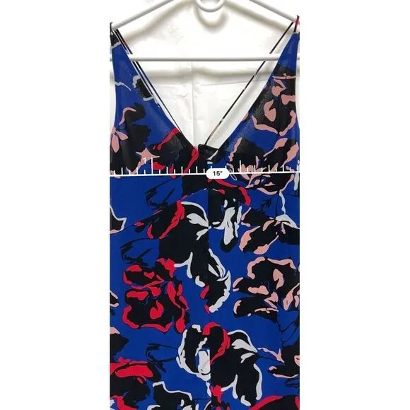 BLA) PINCH Dress women's Size‎ M L spaghetti straps Short blue Splash Summer Size M - Image 6