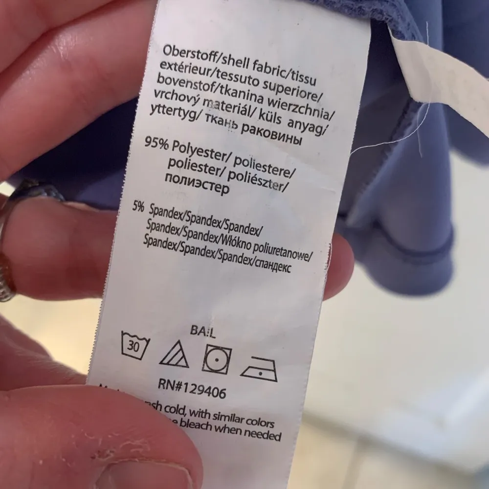 Venus | Lilac purple satin holter top dress size 8 - Image 3