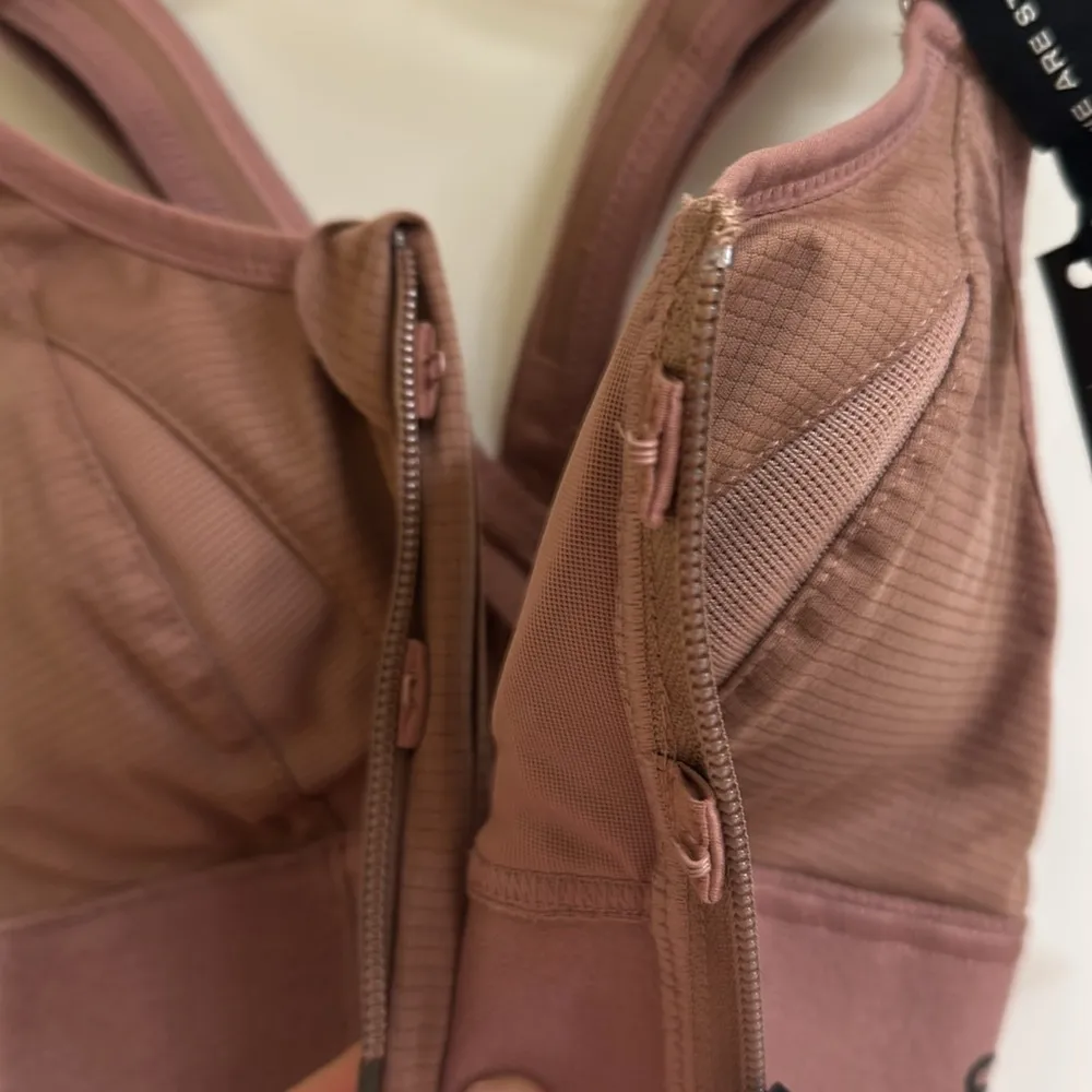 SHEFIT Ultimate Sports Bra XS Rose Taupe NEW - Image 6