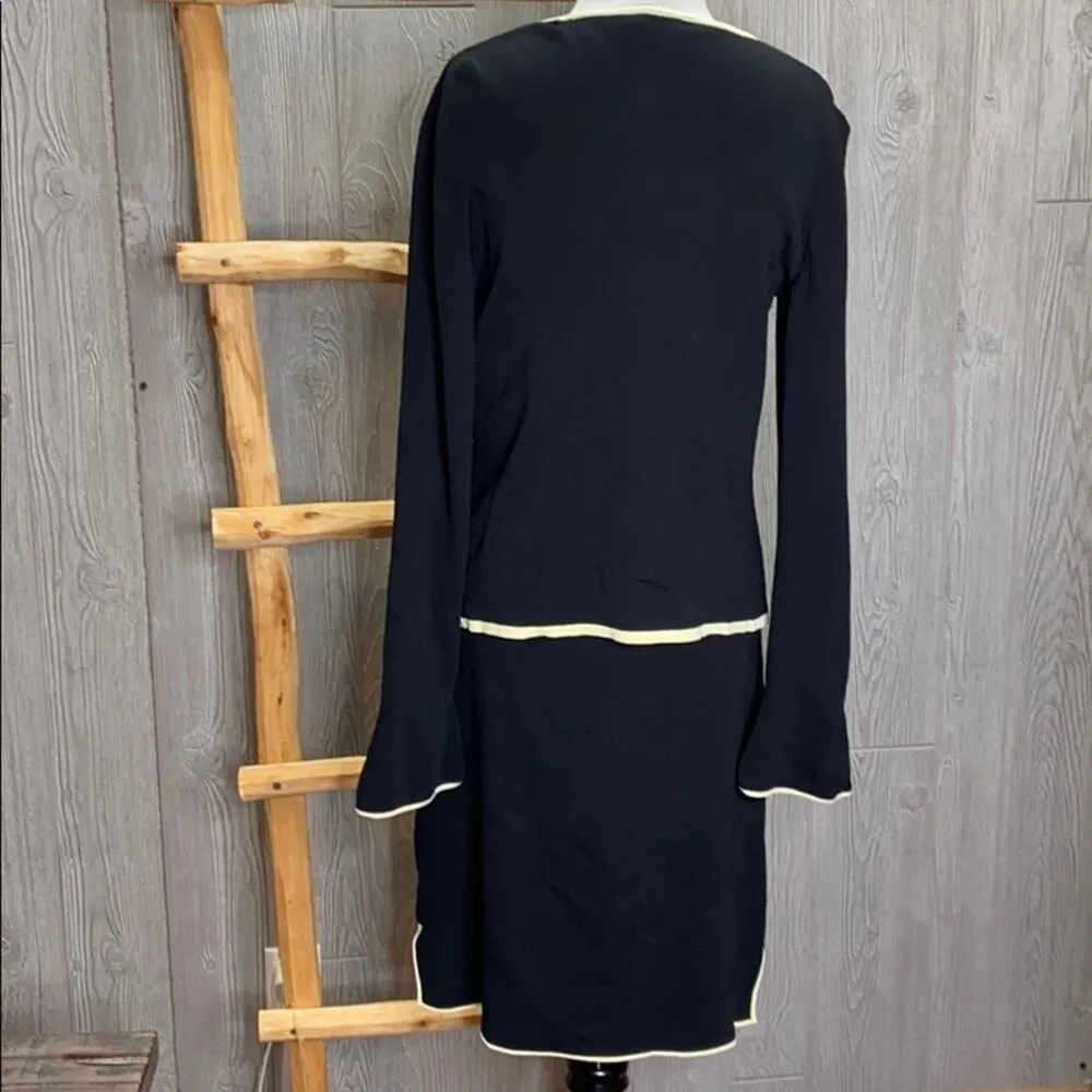 BCBGMaxAzria 2 Piece Knit Dress and Sweater Set MD - Image 4