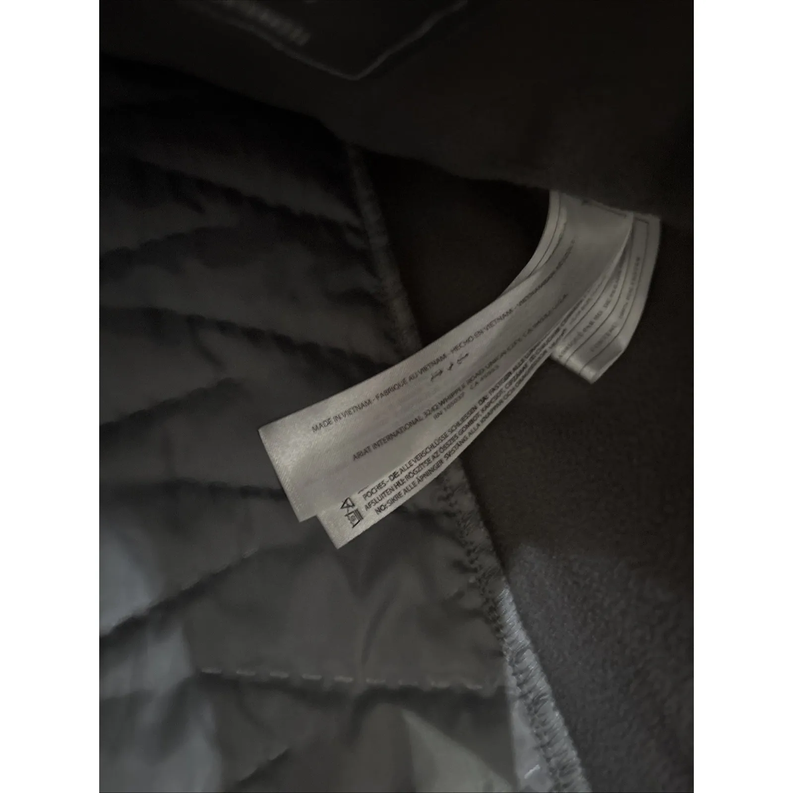 ARIAT TEK Small Quilted Jacket Equestrian Print Full Zip Horse Cowgirl Cowboy - Image 7