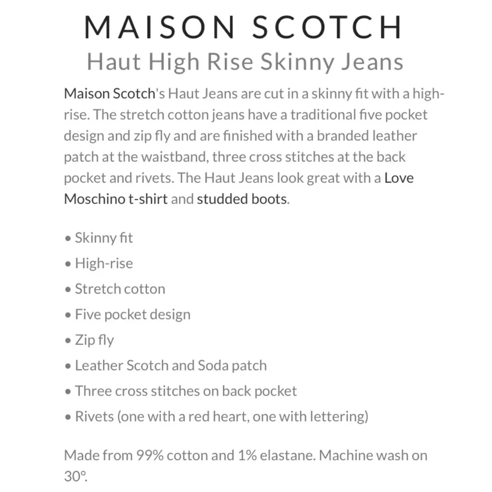 Maison Scotch Haut High Skinny Jeans 26 - Image 14