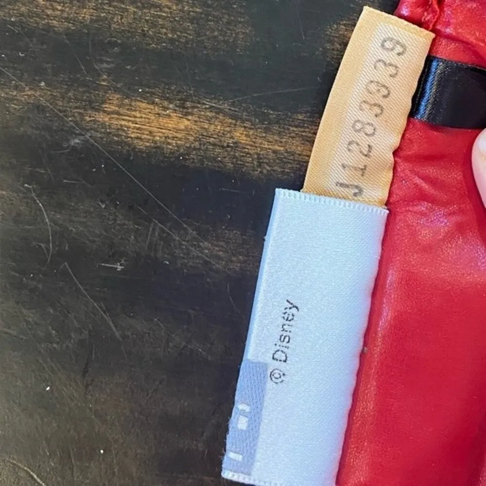 Disney Dooney & Bourke Brown Tonal Mickey Mouse Triple Zip Crossbody Purse - Image 12