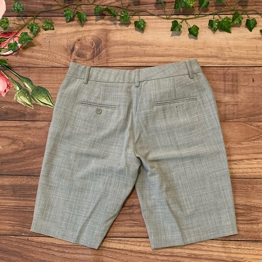 2/$15🐣 Express Gray Bermuda Dress Shorts - Image 2
