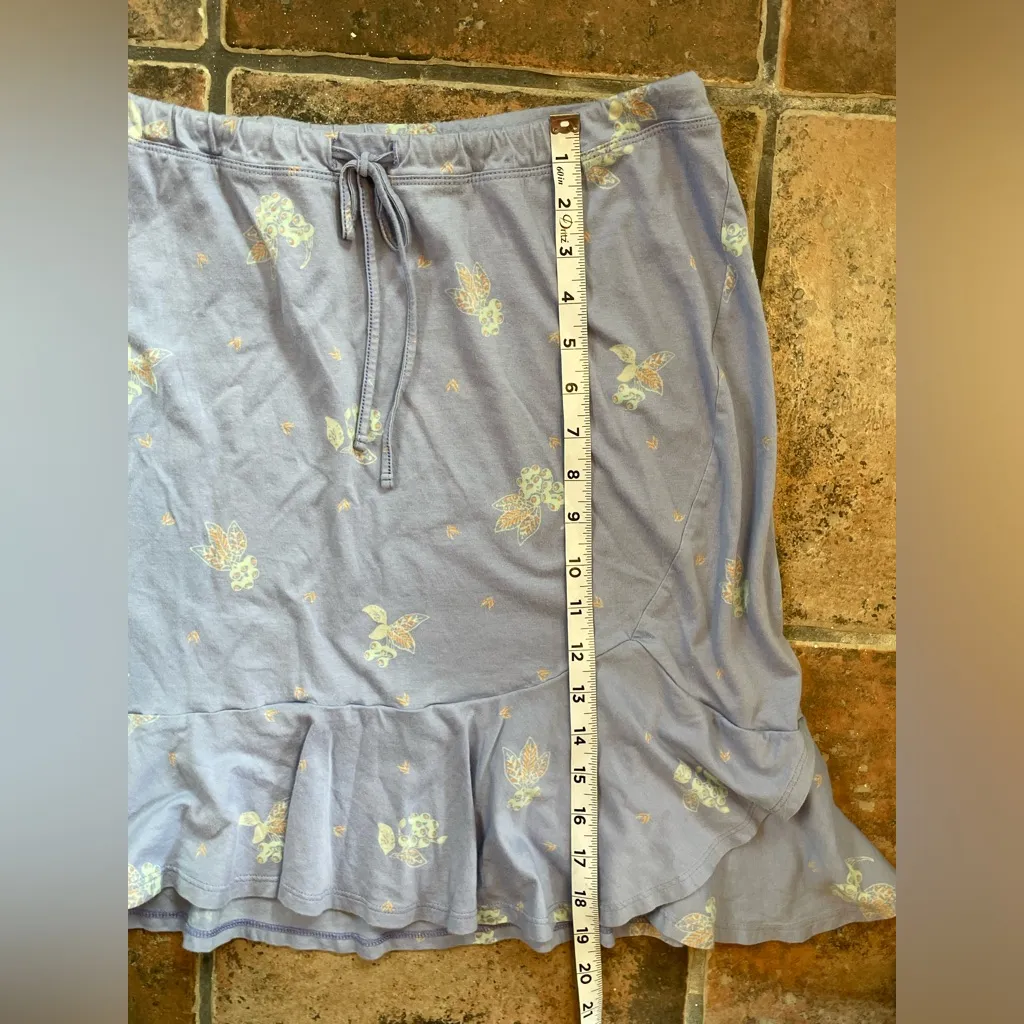 Patagonia Ruffle Flounce Hem Alpine Valley Skirt Light Violet Blue Size Large - Image 6