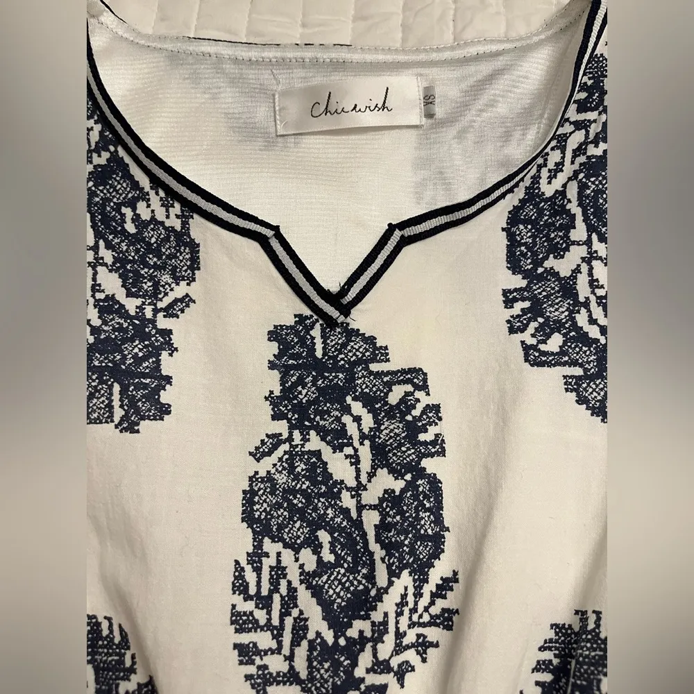 Porcelain print dress - Image 4