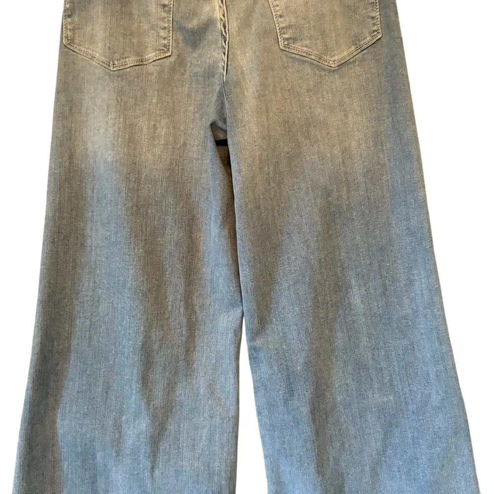 Frame Women's Le Palazzo High Waist Crop Wide Leg Jeans, Danbury Wash Sz 29 - Image 11