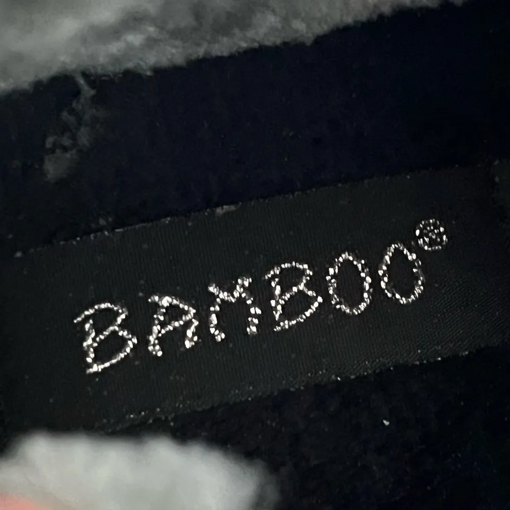 BAMBOO 7.5 STORMY-13 MID CALF FAUX FUR LINED ZIP UP  RAIN BOOT
PREOWNED LIKE NEW - Image 5