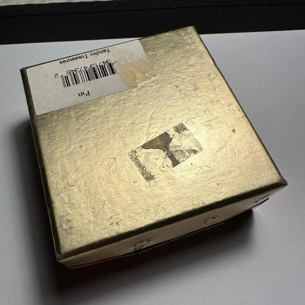 Monet Rhinestone Butterfly Brooch Pin Insect Bug - Image 9