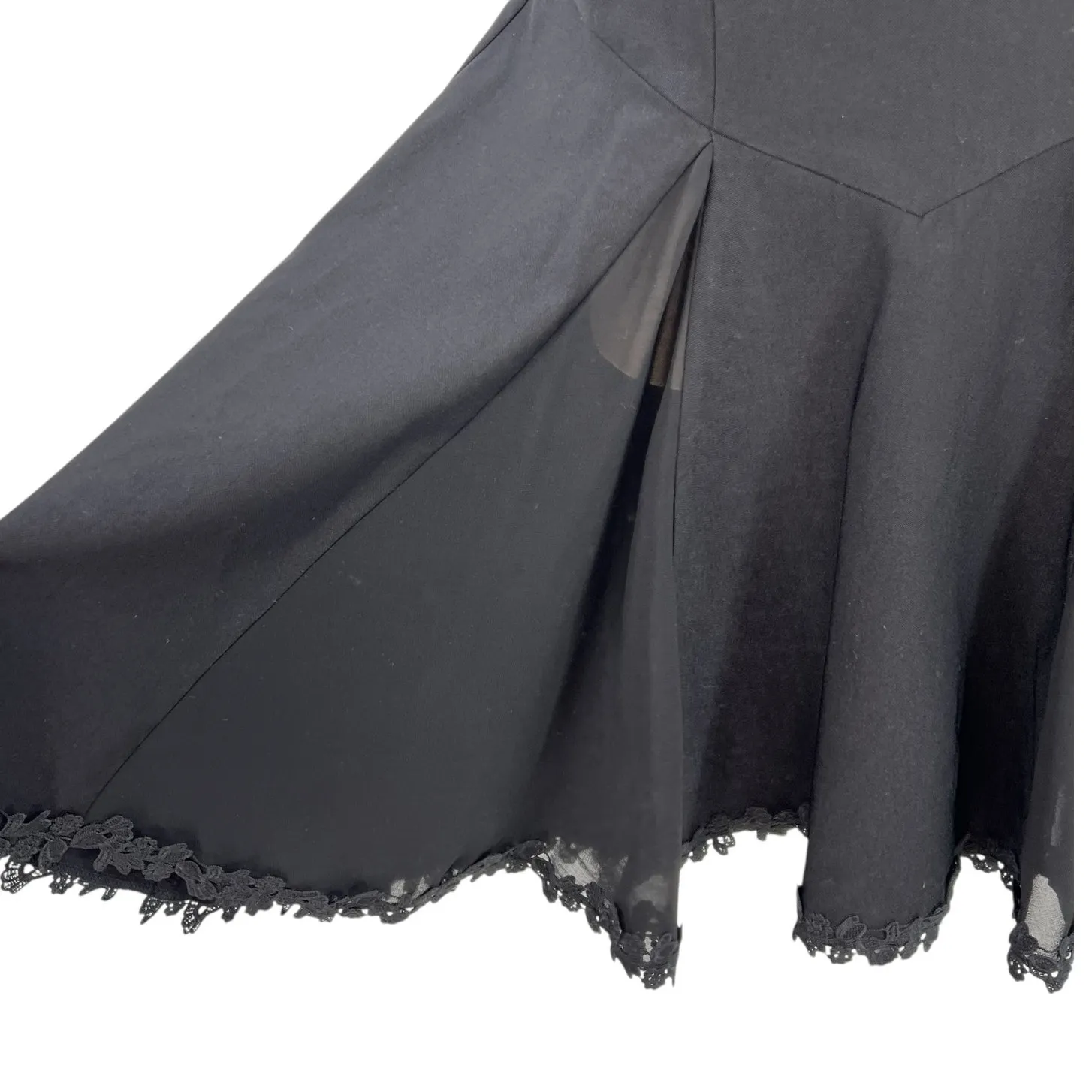 Dolls Kill Widow Darkest Desires Lace Mini Dress‎ Corset Lace-Up Black Size XL - Image 8