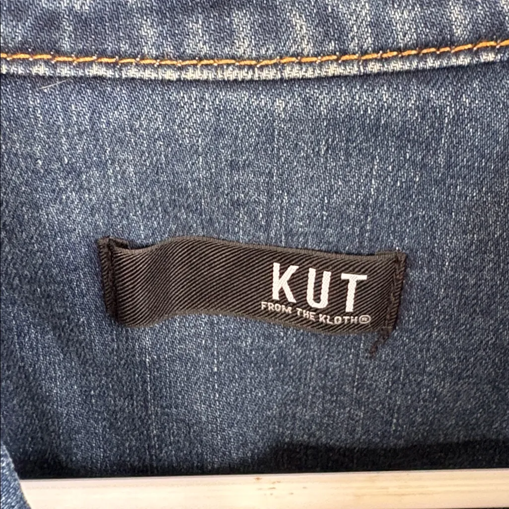 EUC Kut From The Kloth Jean Jacket Size 3X - Image 2