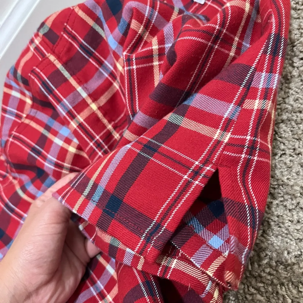 Abercrombie & Fitch Vintage Y2K Style Plaid Schoolgirl Skirt Sz 8 - Image 10