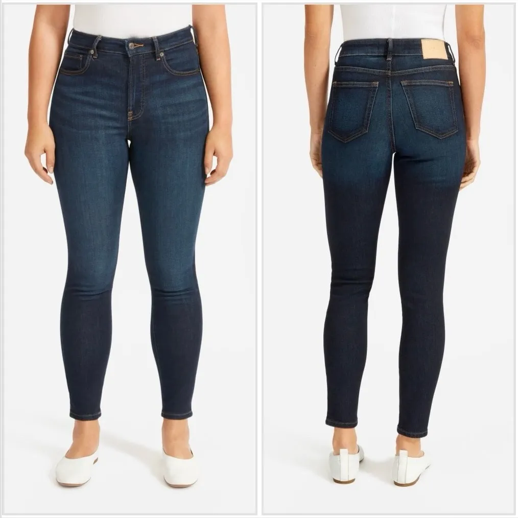 Everlane Curvy High Rise Skinny Jeans - 27 Crop - Image 3