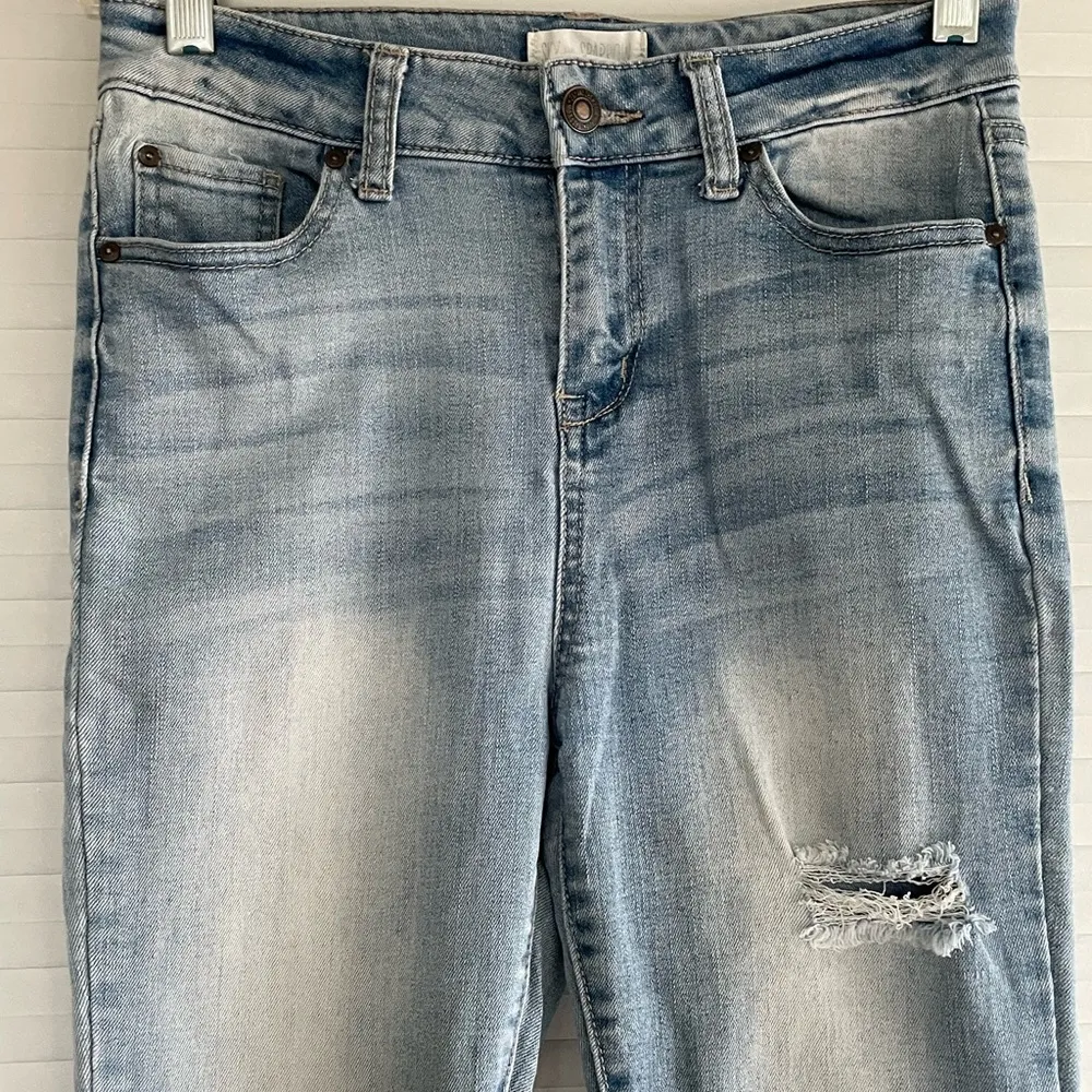 Sky and Sparrow Light Blue Denim Jeans - Image 5