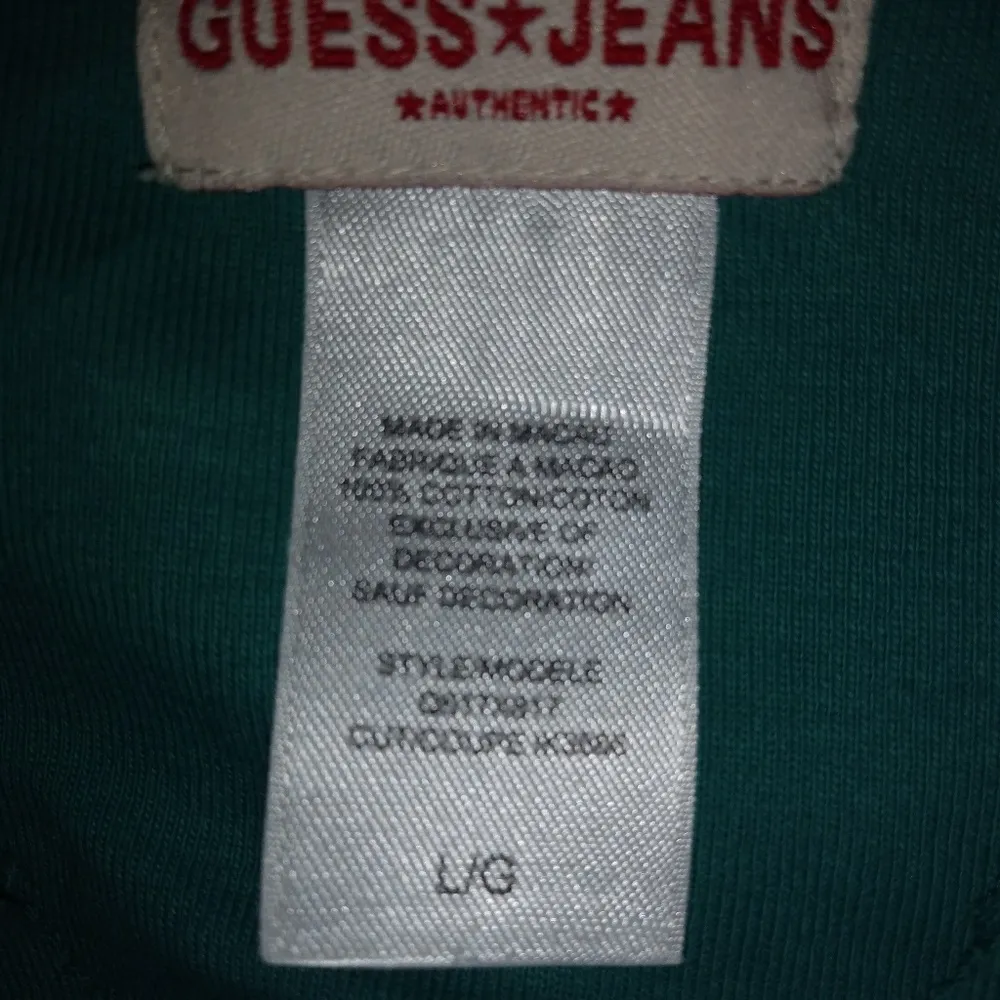 GUESS M Green Sequins & Beads T-Shirt Top - Image 2