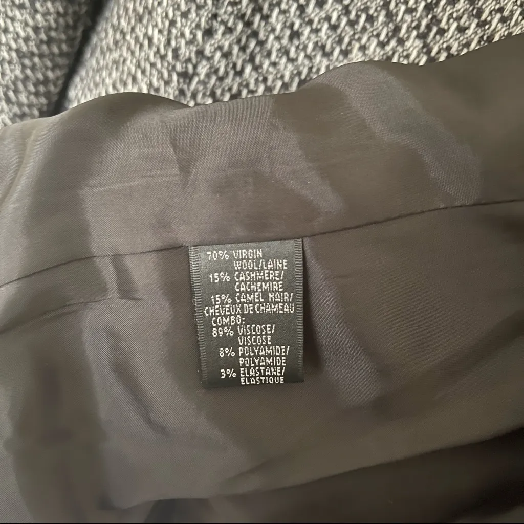 Lafayette 148 NY Career Tweed Blazer Jacket - Image 6