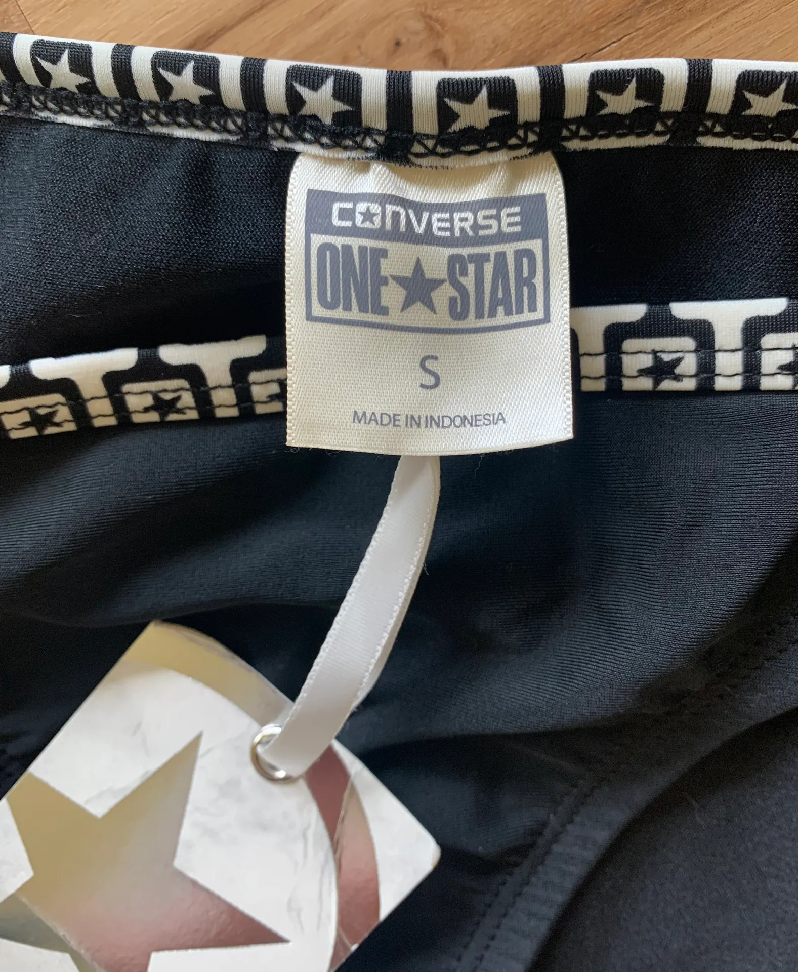 Black Bikini Bottom  One Star Small NWT - Image 9