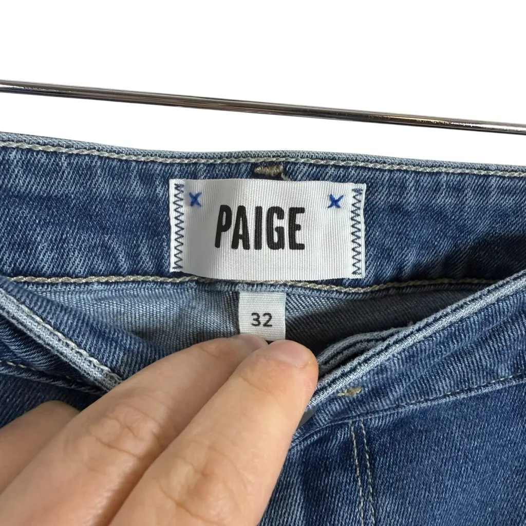 Paige Denim Women’s Brigitte Mid-Rise Crop Boyfriend Jeans Size 32 - Image 8