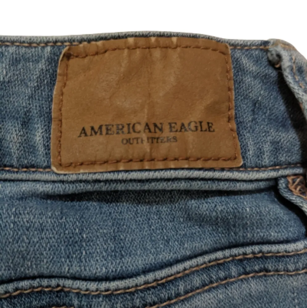 American Eagle Denim Skinny Jeans High Rise Jegging Women's Size 2 - Image 8