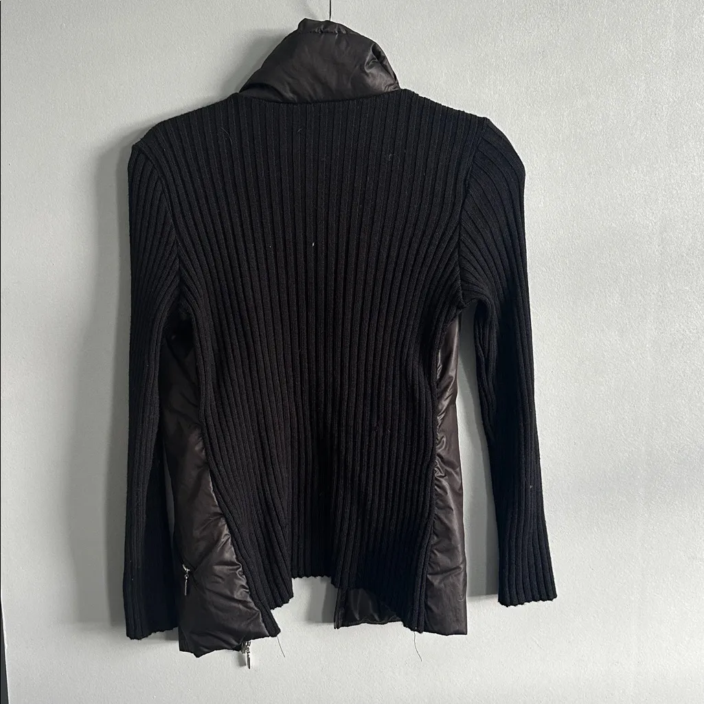 Miss‎ Bolini Wool & Acrylic Mixed Media Jacket Brown - Image 4