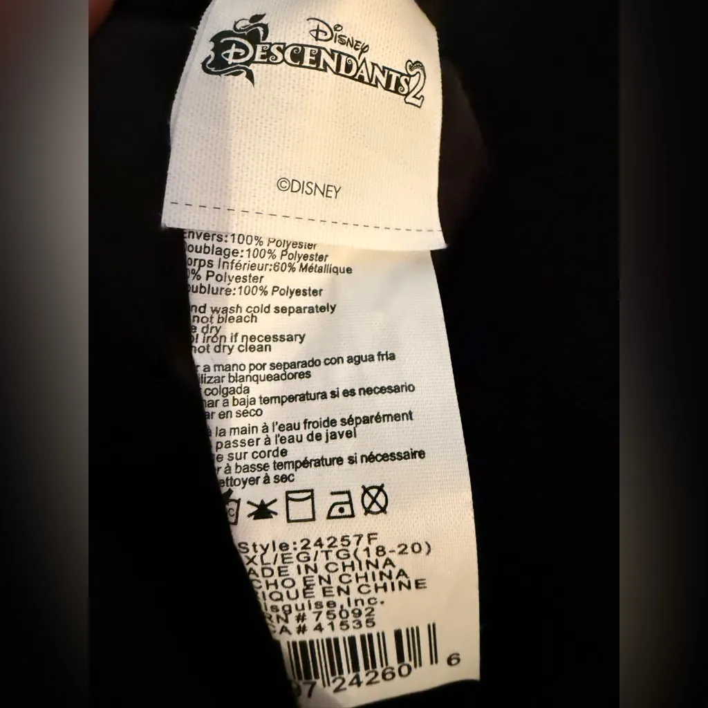 Disney Descendants 2 Black Apparel - Image 3