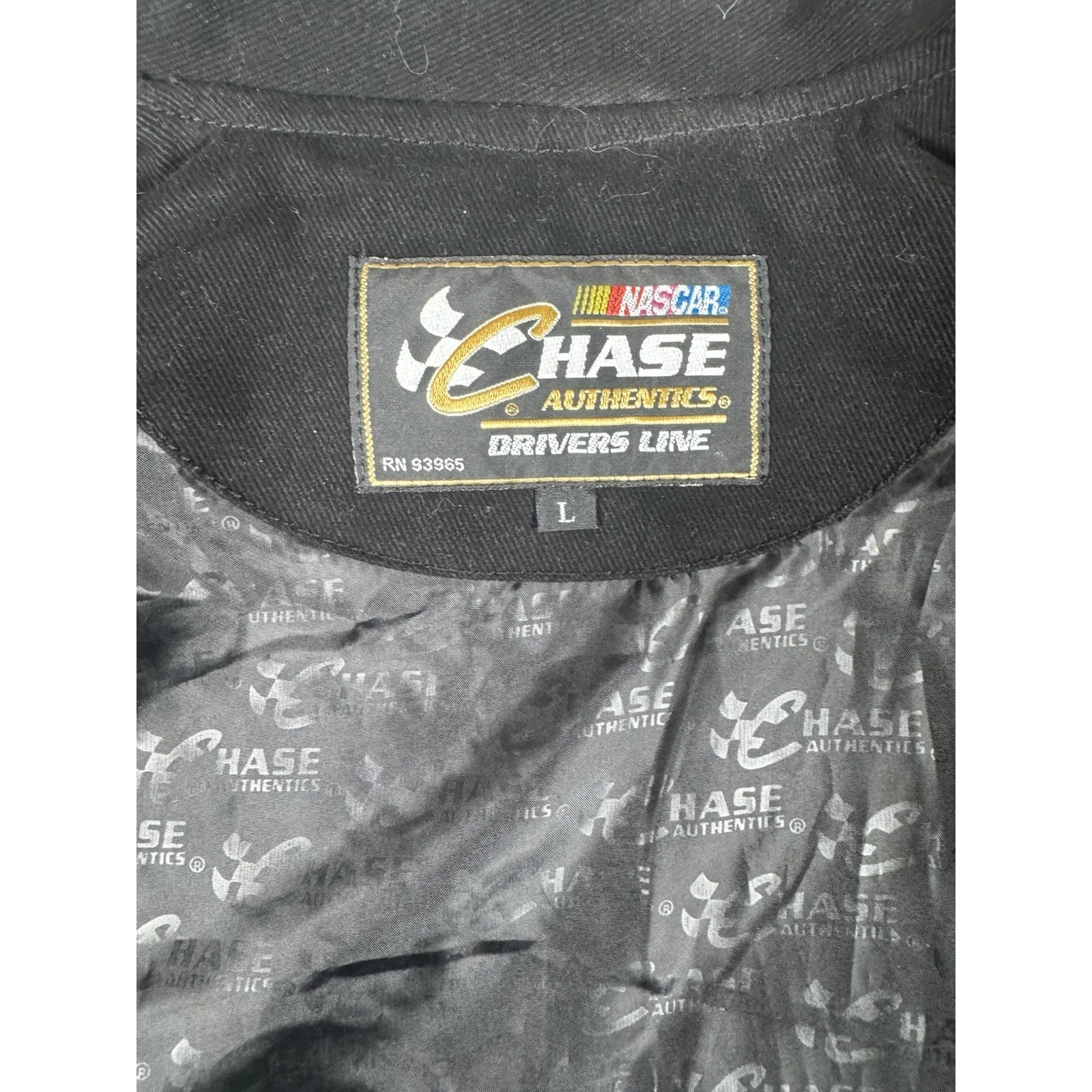 Vintage Chase Authentics Jeff Gordon 24 Pepsi Racing Jacket NASCAR Large Woman - Image 7