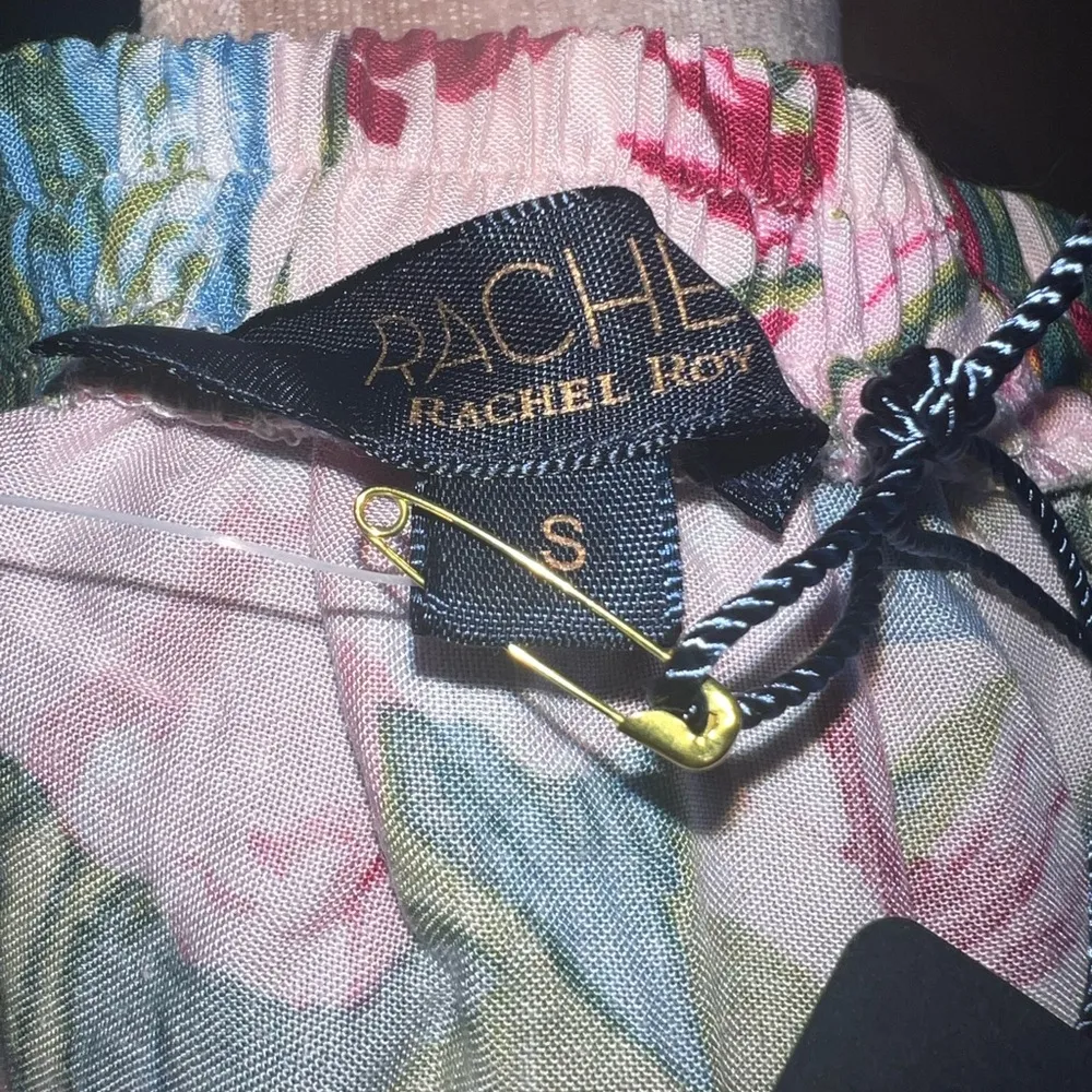 RACHEL ROY NWT Size Small Floral Wrap Skirt, Ruffles, High/Low - Image 7