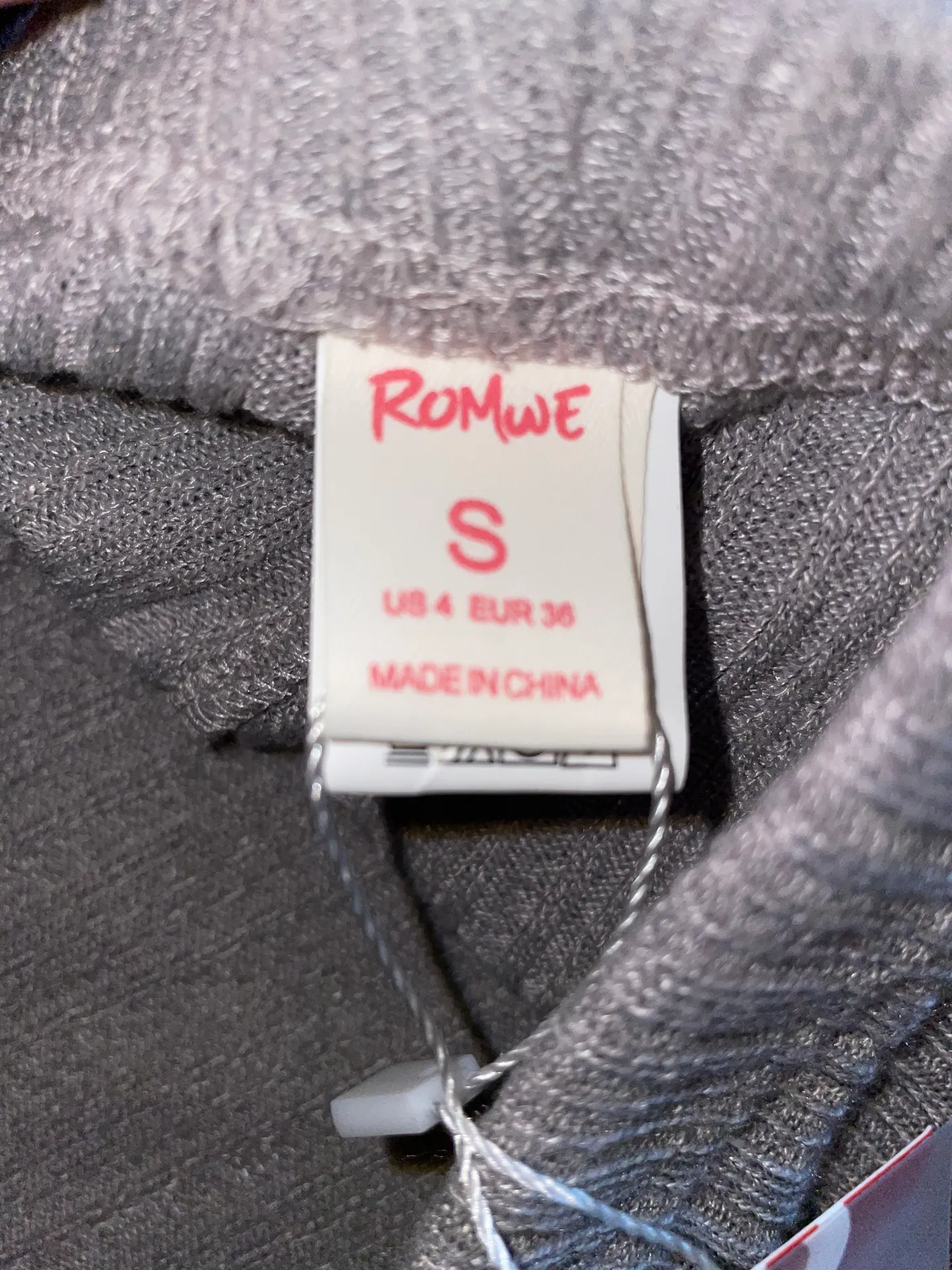 Romwe High Waisted Comfy Sweater Leggings - Image 5