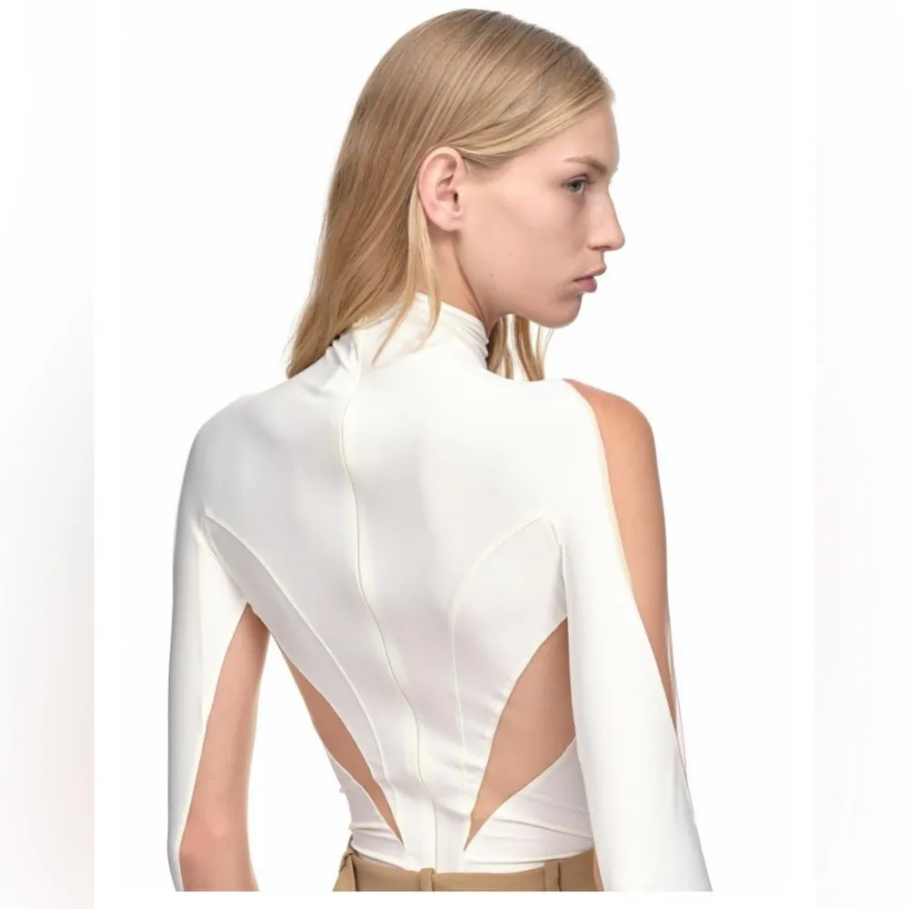 MUGLER strapless panelled cut - Image 5