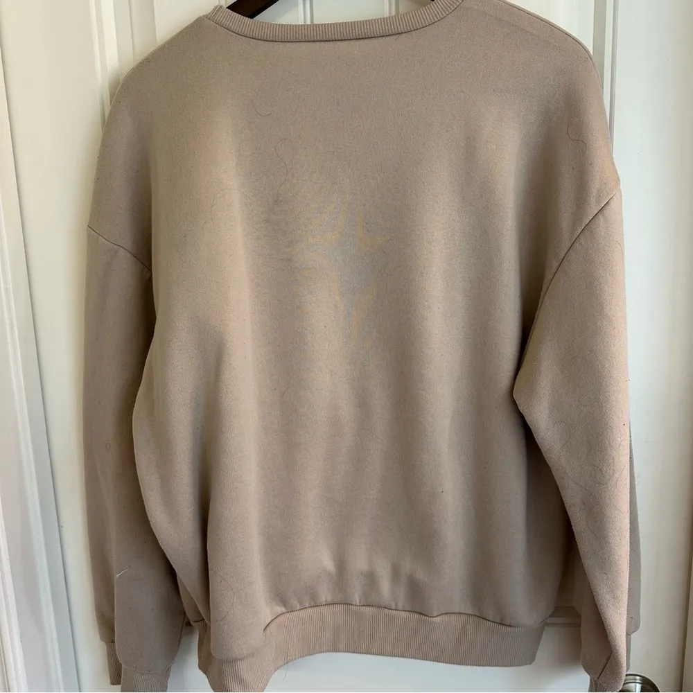 Shein tan Merry Christmas sweatshirt women XL - Image 12