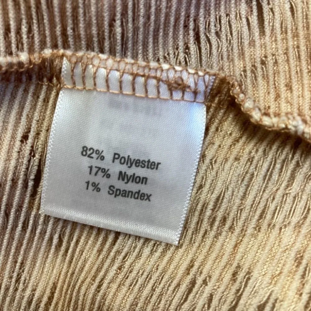 NORM THOMPSON, Escape from the Ordinary, Shrug/Sweater, Sz 1X, Brown & White - Image 6