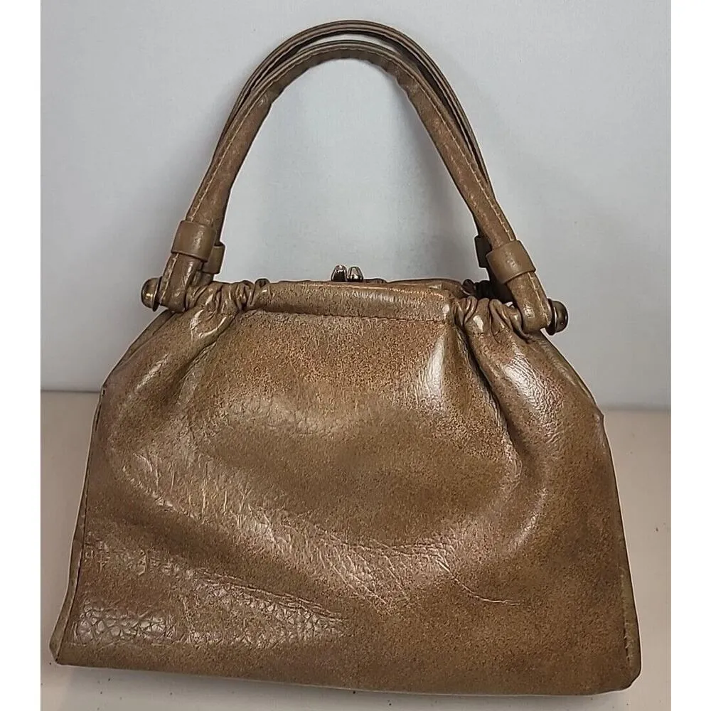 Vintage Small Satchel Purse Mid - Image 2