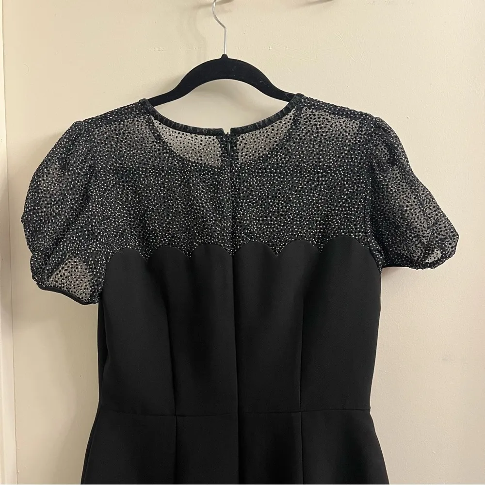 Gal Meets Glam Rhiannon Black Mini Dress Size US 6 - Image 7