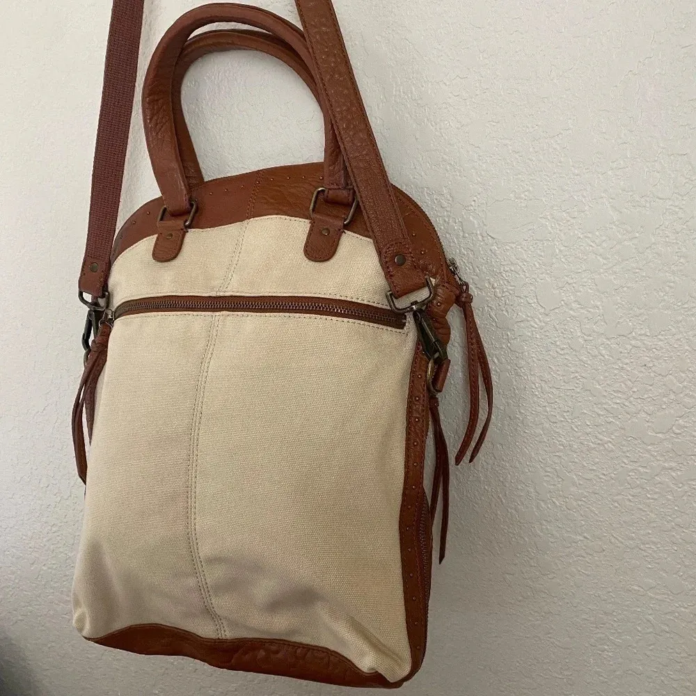 Remi &‎ Emmy satchel crossbody boho bag purse shoulder bag Brown - Image 2