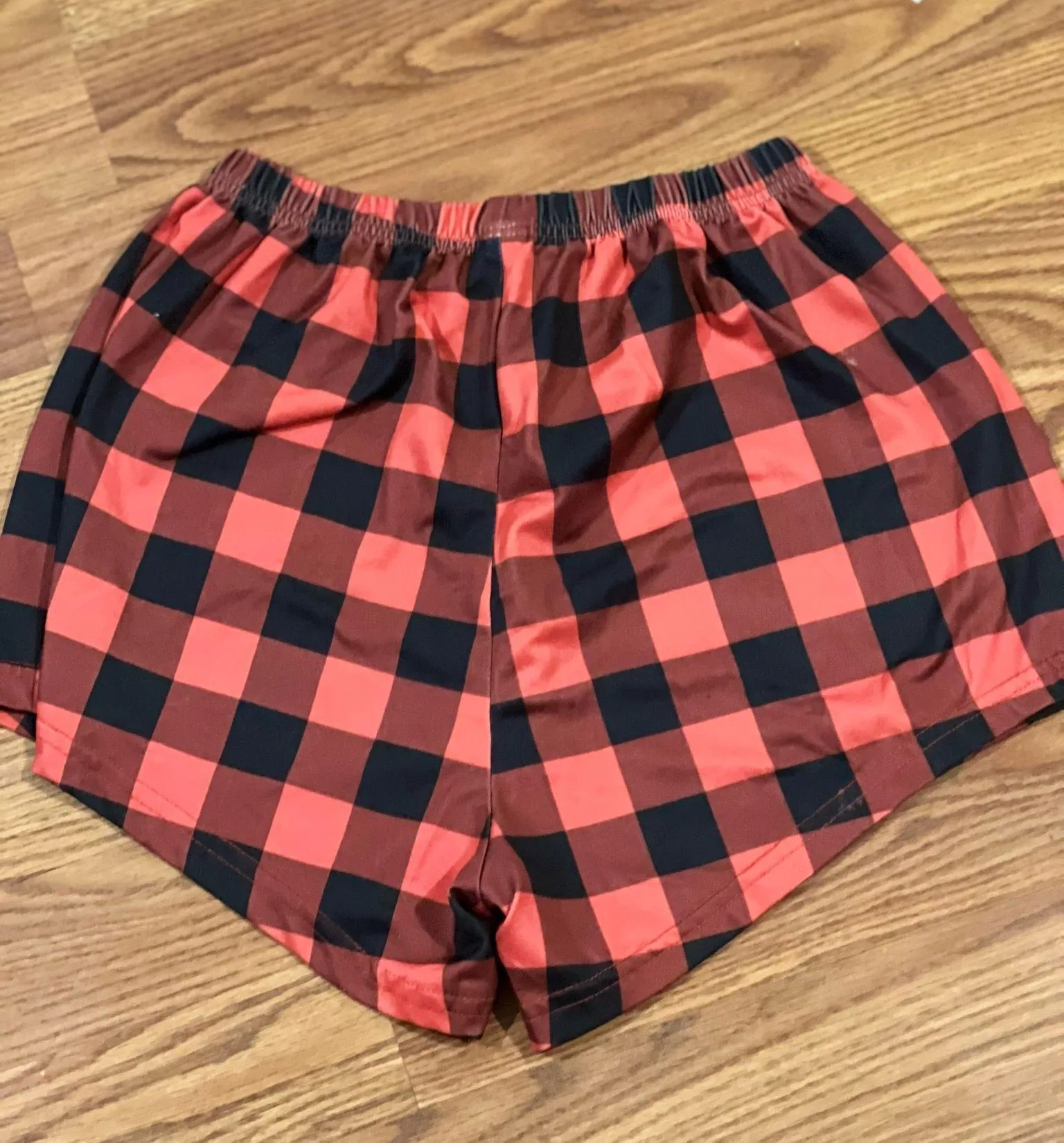 SheIn Red &black pattern SHIEN pj shorts - Image 2