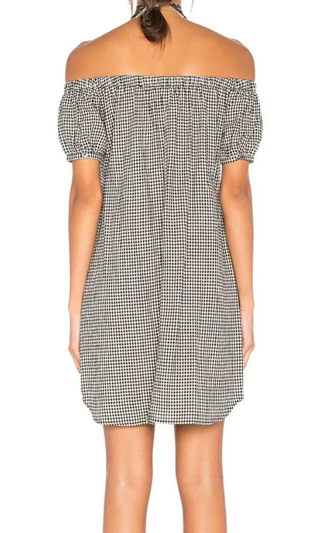 Capulet Sofia Off The Shoulder Gingham Dress - Image 2