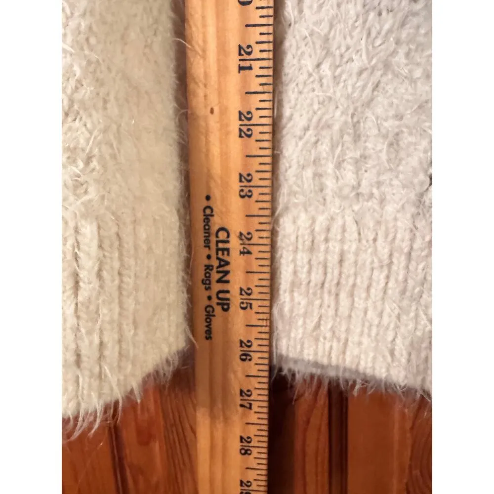 Sleeping on Snow Chunky knit Tunic Wool/Cotton/Alpaca Blend M Petite - Image 7