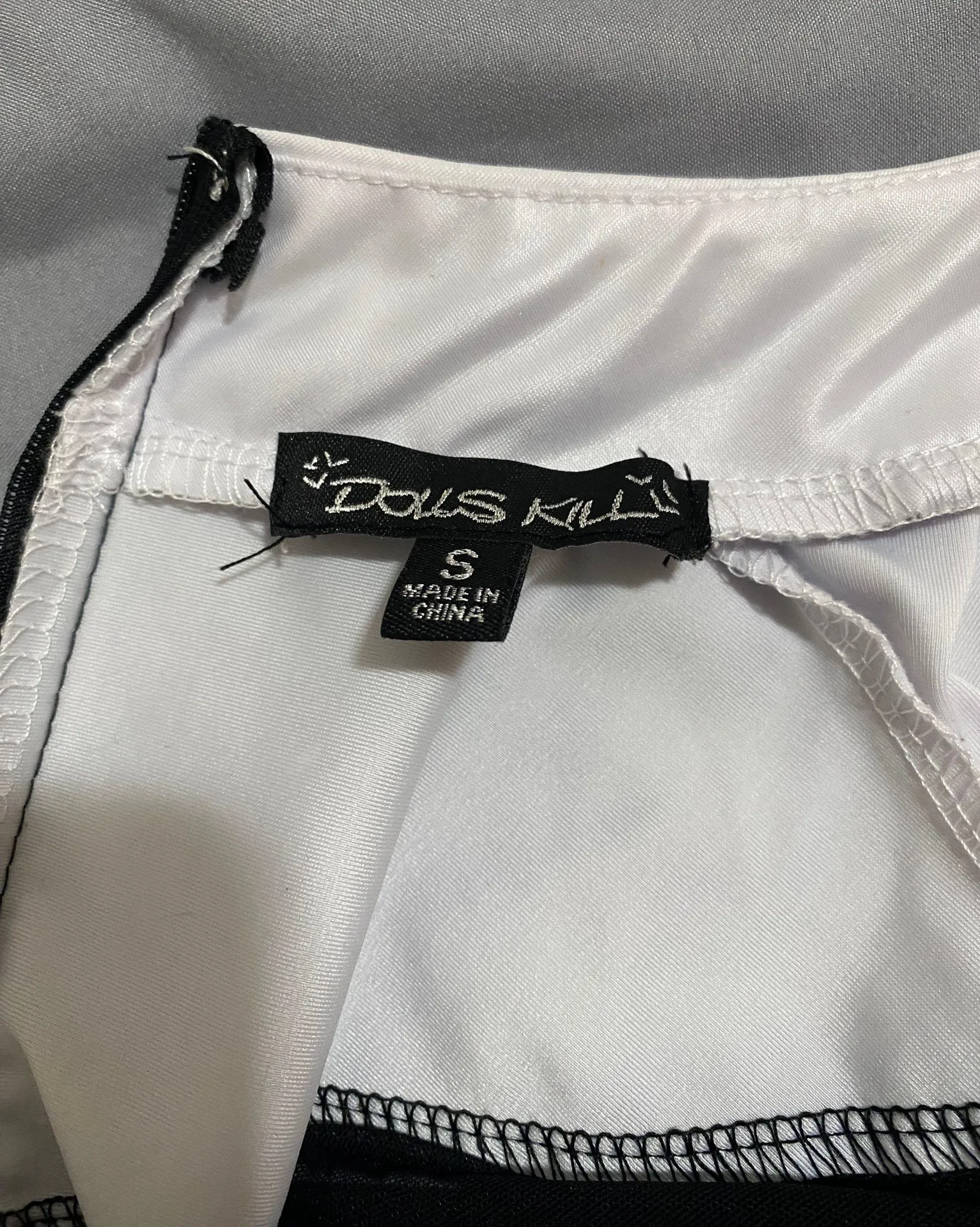 Gothic black above knee dress Size XS - Image 10