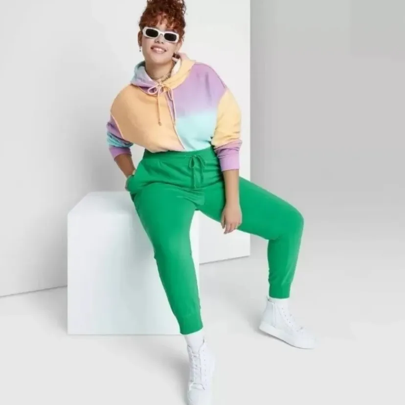 Wild fable high rise sweatpants joggers M - Image 2