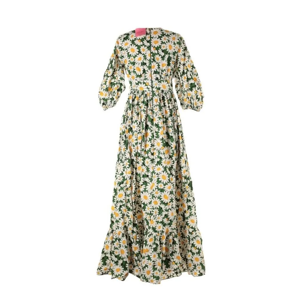 NWT Kate Spade New York Bodega Midi in Courtyard Daisy Floral Cotton Dress 2 - Image 5