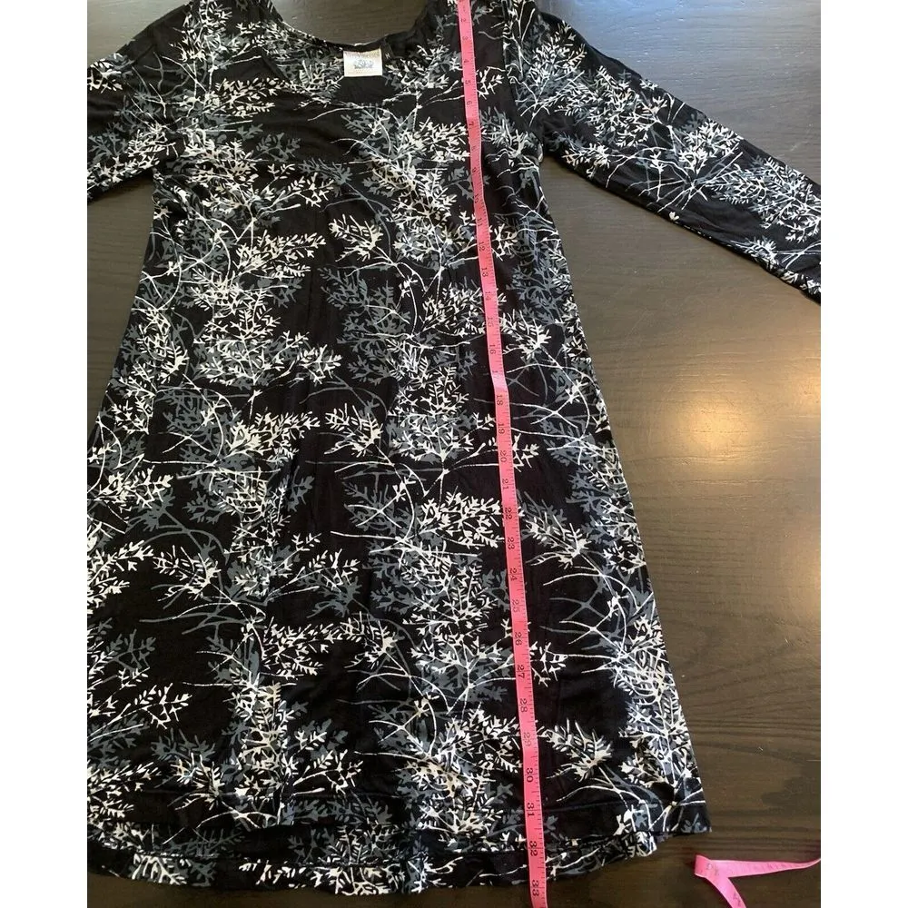 Very Vineyard Dress Women Medium Stretch Preppy Martha's Vineyard Edgartown Shop Black - Image 9