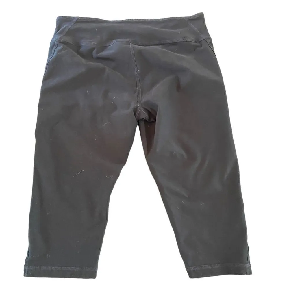 Zella Black Athletic Capri Pants size 28" - Image 5