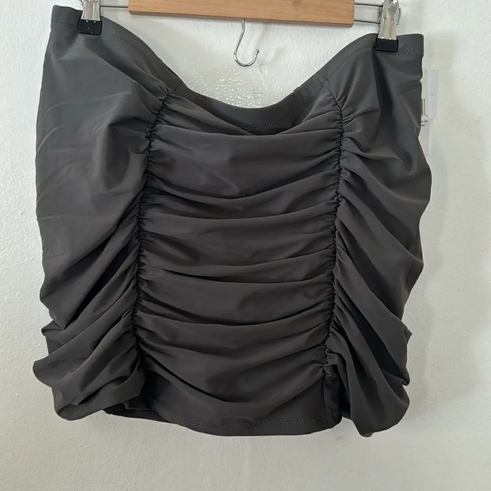 Raisins Curve skirt swim bottom NWT Gray Size 20W - Image 2