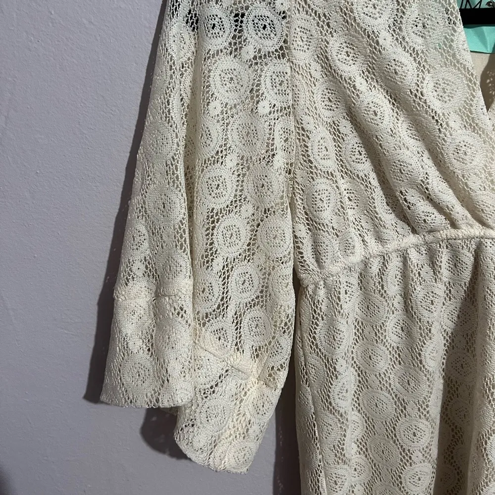 Judith March White Eyelet Dress - Image 4