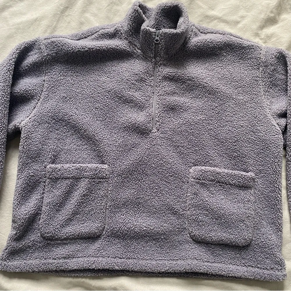 Free Assembly Sherpa Pullover Purple Size M - Image 4