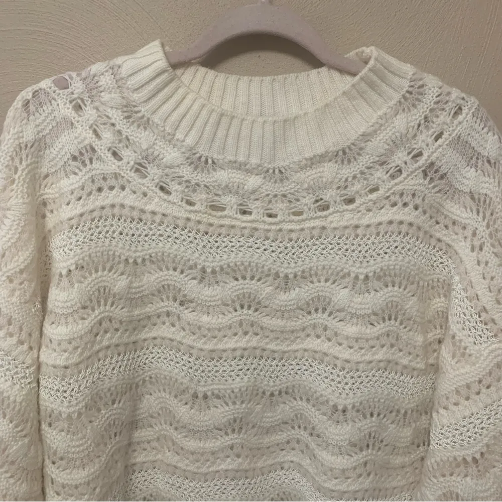 Textured Lace Sweater - Image 5