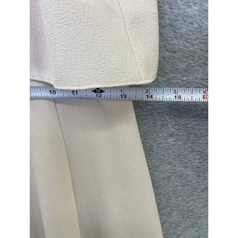 ASOS Women's Dress Tiered Sleeveless Light Pink Size High Neck Trapeze - Image 9