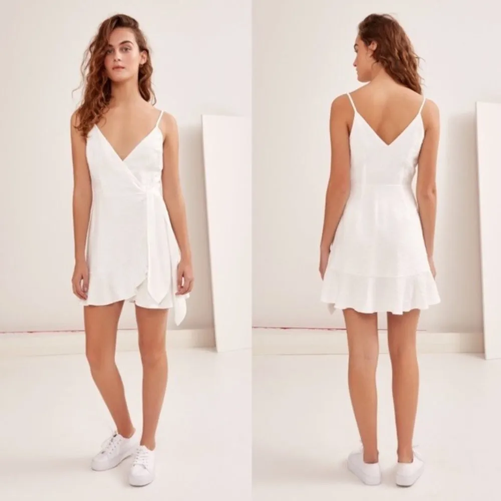 NWT The Fifth Label Soulmate Wrap Dress in Ivory - Image 10