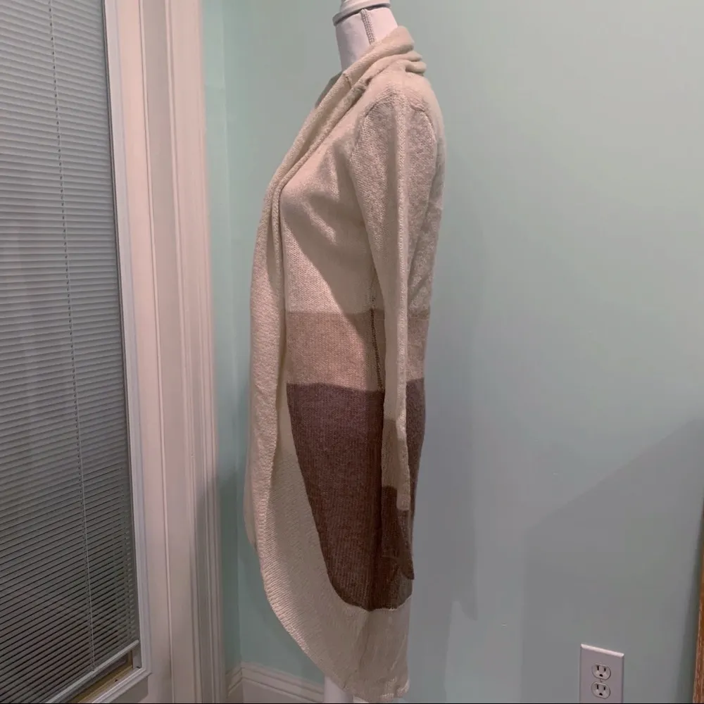 Francesca’s Quinn Knit Sweater Duster Cardigan S - Image 4